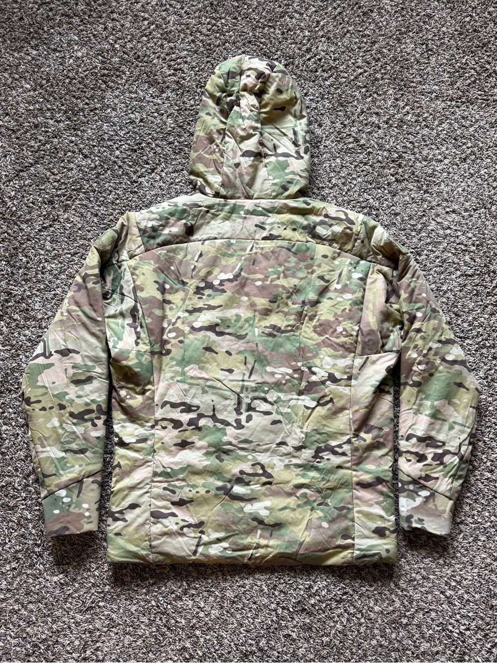 NWOT Patagonia/Forgeline Midweight Low Loft Multicam Hooded Jacket Size Large R - Picture 3 of 8